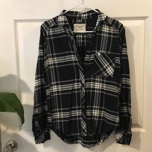 3/$25 a&f flannel shirt